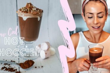 THE BEST HEALTHY HOT CHOCOLATE | HOW MANY CALORIES?! | QUARANTINE COOKING WITH COURTNEY EP. 3