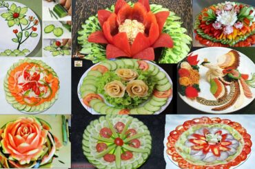 Beautiful Salad Decoration Ideas 50 Images #salad #decoration Part-1