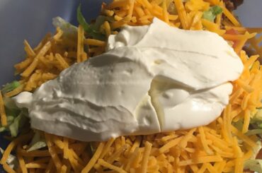 Homemade taco salad n tacos 🌮 for dinner tonight