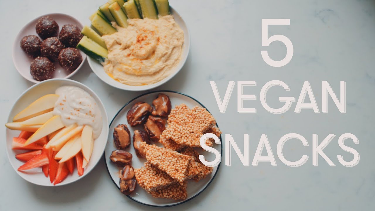 5 Quick & Easy Vegan Snacks | Madeleine Shaw 5 Quick & Easy Vegan Snacks | Madeleine Shaw
