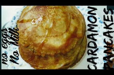 How to make Cardamom PanCakes/Eggless/EASY HEALTHY BREAKFAST