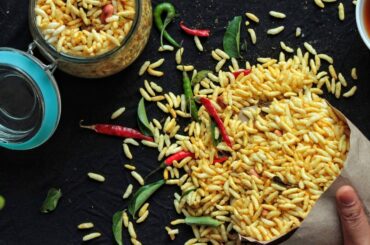 5 Minute Snack: Puffed Rice (Murmura) Namkeen | Easy, Quick & Healthy Recipe | #StayHome