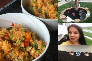 Finally It Is Done ! Healthy Lunch Quinoa with Vegetables Recipes 🍱 Indian Lunch To Dinner Routine