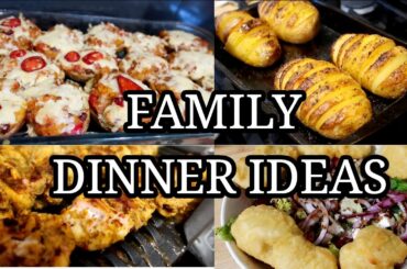 WEEK OF FAMILY DINNER IDEAS ~ COOK WITH ME ~ #77 💙