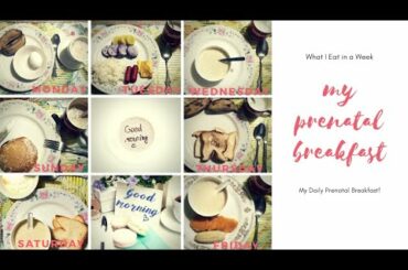 Prenatal Breakfast | What's My Prenatal Breakfast | Healthy Breakfast | Momshie MARI Eats!