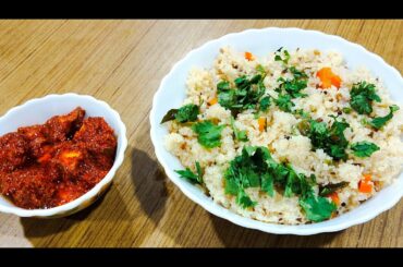 How To Make Wheat Rava Upma, Easy and Healthy Recipe.