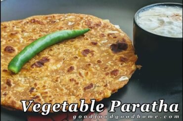 Vegetable Paratha - Healthy Indian Bread