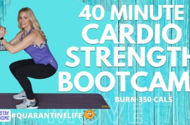 40 MINUTE TOTAL BODY CARDIO AND STRENGTH BOOTCAMP! Tracy Steen