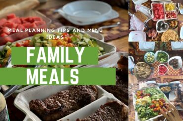 FAMILY MEAL PLANNING TIPS AND MEAL IDEAS / *BONUS* ALMOND BREAD RECIPE