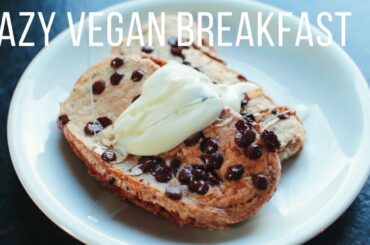 Lazy Vegan Breakfast Ideas!  {healthy + easy}