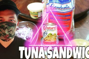 TIPID SNACK RECIPE IDEAS FOR FRONT LINERS : TUNA EGG SANDWICH RECIPE NI KAP