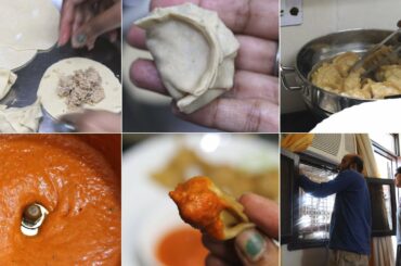 Atta Momos..With 2 types Of Stuffing..easy And Healthy Momos Recipe ||whole Wheat Momos with chutney