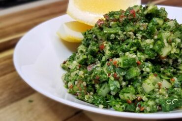 HEALTHIEST SALAD ON THE PLANET - How to Make Tabouli Salad | Healthy Meal Prep |