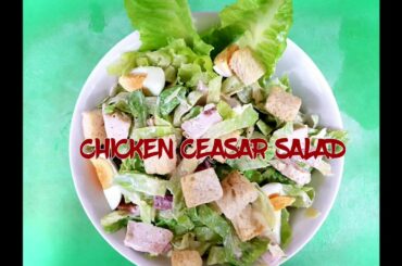 Chicken Caesar Salad Recipe / ചിക്കൻ സിസ്ആർ സാലഡ്  || Seethal's kitchen | episode -43