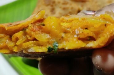 Breakfast Recipe | Backed Chapati Recipe | Healthy  Breakfast Recipe | Stuffed Chapati Recipe