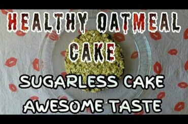 HEALTHY OATMEAL APPLE CAKE ( EASY FIT RECIPES) DESSERT WITHOUT SUGAR #healthycake #easyrecipe