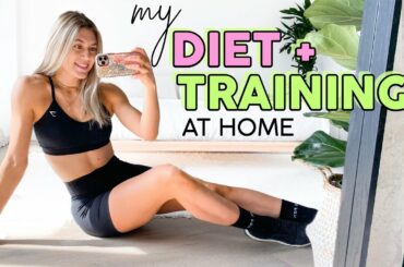 How I’m Staying HEALTHY at HOME // Training, Diet + Tips!