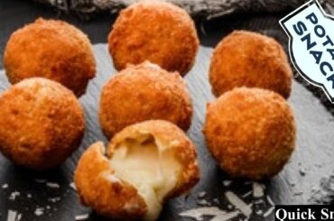 Potato Cheese Ball - Quick Evening Snack Recipe - Very Tasty Evening Snack Recipe - 5 Minutes Snack