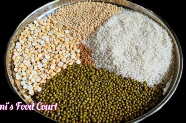 Healthy Breakfast Recipe || Protein Rich Breakfast Recipe || Healthy Dosa Recipe Malayalam