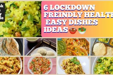 6 Lockdown Healthy Easy Affordable HomeMade Food Ideas||Cook in My Style