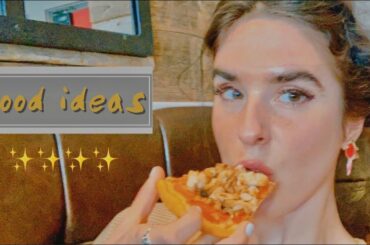 8 healthy + quick + simple SNACK/FOOD ideas