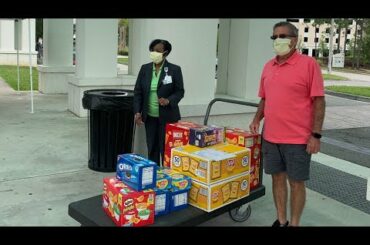 'Spread snacks, not COVID': Jacksonville man raises money to buy snacks for health care workers