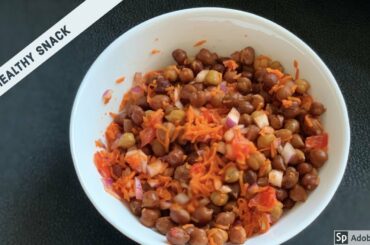 Healthy Breakfast Recipe | Chickpeas Salad | Evening Snacks