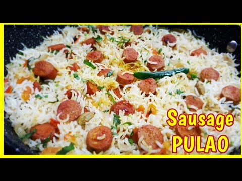 Sausage Pulao | Goan Sausage Pulao | Easy Lunch Dinner Rice Recipes during Lockdown Sausage Pulao | Goan Sausage Pulao | Easy Lunch Dinner Rice Recipes during Lockdown