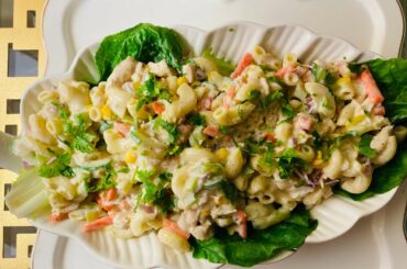 Chicken Macaroni Salad Recipe || HomeMade Healthy Salam ||