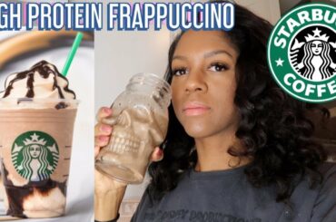 STARBUCKS FRAPPUCCINO Healthier Version | HIGH PROTEIN paleo vegan RECIPE Starbucks Alternative
