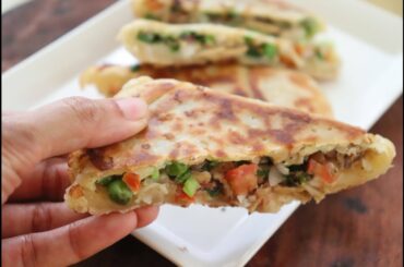 Veggie Egg Pocket Recipe | Healthy snacks Pocket | Ramadan Iftar Recipe