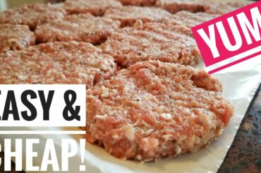 Creating the PERFECT Breakfast Sausage Recipe!