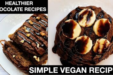 CHOCOLATE RECIPES TO TRY IN QUARANTINE (healthier versions)👅🤤🍫