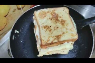One Pan Egg Sandwich Toast Healthy Egg Breakfast Recipe | Egg Sandwich | Egg Toast | Mazedar Kitchen