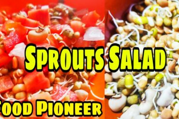How to Make Sprouts Salads || #salad #sproutssalad #healthy salads