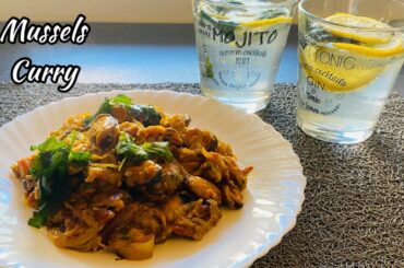Moules au Curry | Ramadan Snacks : Mussels Curry Healthy Recipe