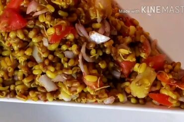 Daal mouth chaat tasty healthy breakfast / evening snack at home #lockdown recipe