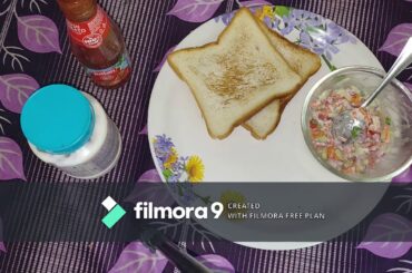 Mayonese Veg Sandwich | Healthy Breakfast | Diet Recipe | Shiny's World