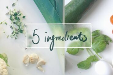 Simple dinner ideas⎮healthy easy meal prep⎮5 ingredients recipes