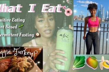 What I eat in a day, pt.2: Still in Quarantine I Healthy Salad Smoothie? Vegan Turkey...