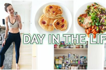 DAY IN THE LIFE: what I eat in a day, pantry organization, productive