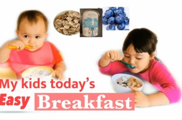 Easy Breakfast Idea For Kids/ 4years old and toddler/ Home Quarantine Recipe