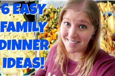 WHAT'S FOR DINNER | LARGE FAMILY DINNER IDEAS