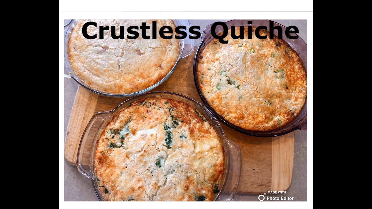 Ultimate Crustless Quiche | Quick Easy Recipe | Vegetarian Quiche | Meat Lovers Quiche | 3 Quiches Ultimate Crustless Quiche | Quick Easy Recipe | Vegetarian Quiche | Meat Lovers Quiche | 3 Quiches