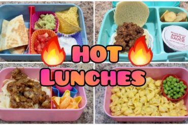 🔥HOT Lunch - At home kid lunch ideas +What she ate! - Bella Boo's Lunches