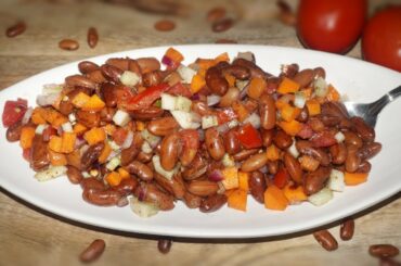 Healthy Weightloss Salad|Chatpata Rajma Salad|Kidney Beans Salad|Immunity Booster Food Recipe