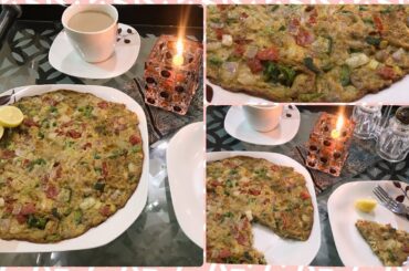 Breakfast Recipe Pakistani Masala Omelette Healthy recipe