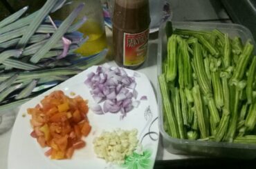 Healthy food moringa pods (bunga ng malunggay) easy to cook