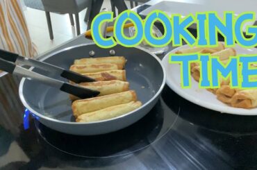 Cheap and Easy Snack - Bread Rolls and Turon