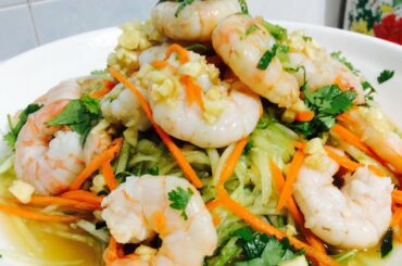 Healthy & Easy Prawn Cucumber Salad Everyone Loves